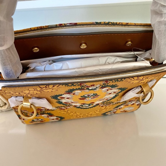 🚫SOLD🚫🌈NEW🏵Tory Burch Lee Radziwill petite double bag/satchel bag/crossbody - Picture 7 of 16